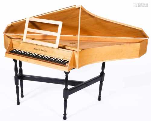 Een spinet, gemerkt Joannes Collette.