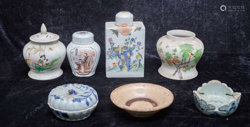 A set of Chinese ancient porcelain vases