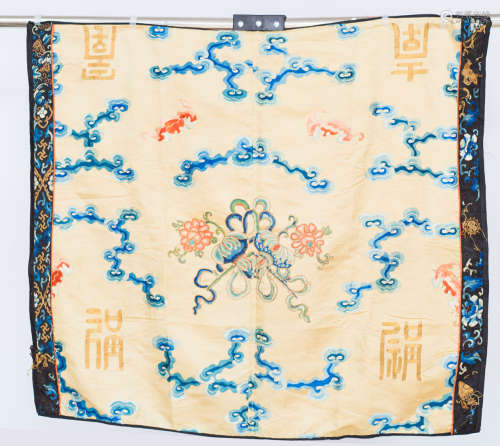 Qing Dynasty, Chinese ancient silk embroidery