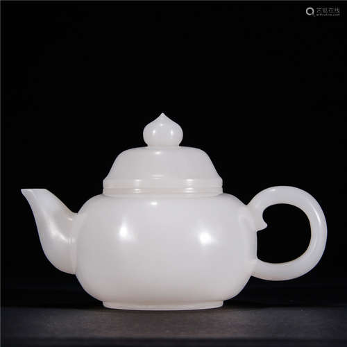 A Chinese Jade Teapot