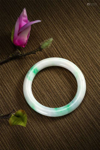 A Chinese Jadeite Bangle