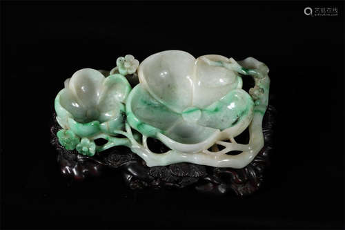 Qing Dynasty Jadeite  Water Pot