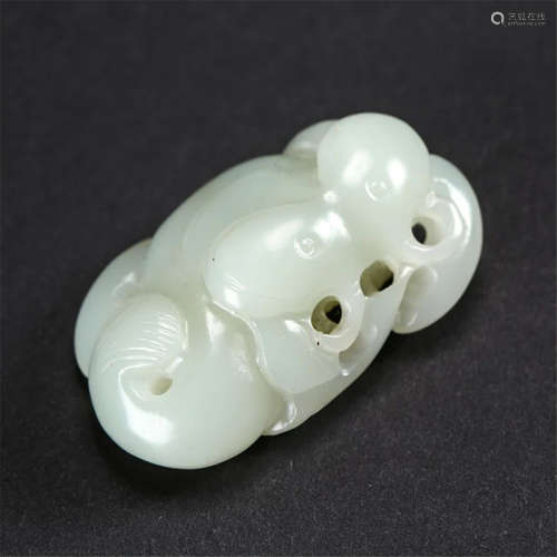 Qing Dynasty Jade Pendant