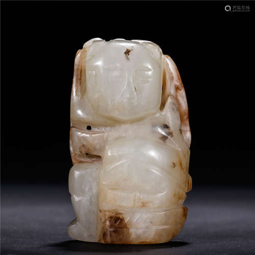 Ming Dynasty Jade Carving Child