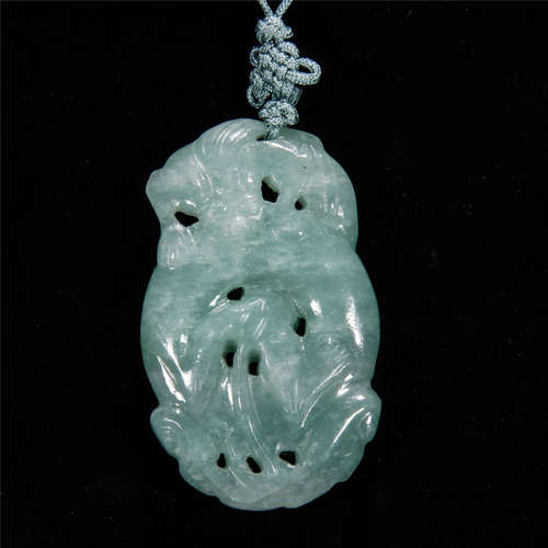 Chinese ancient jade carving pendant