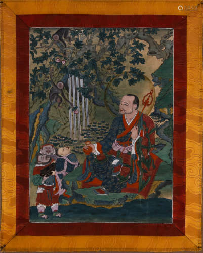 Qing Dynasty, LUO HAN Thangka