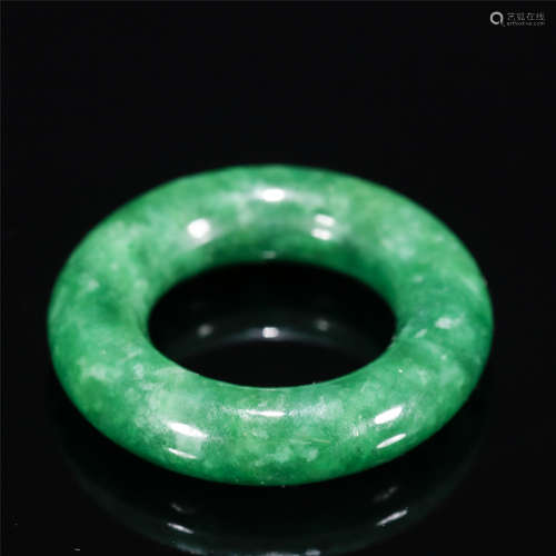 jadeite good luck and safe ring