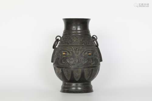 Ming bronze vase