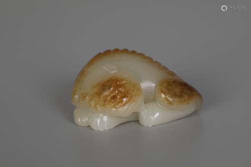 Tang Song  Hetian jade animal