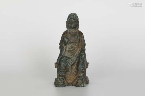 Tang Bronze Buddha