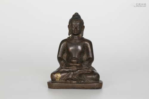 15th century bronze Buddha