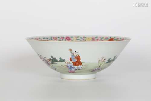 Lin zhi Chengxiang Fencai Bowl