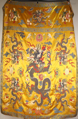 16th-17th Embroidery Dragon