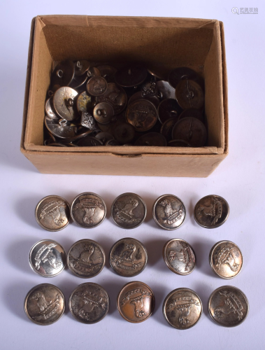 MILITARY BUTTONS etc. (qty)