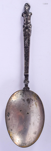 AN 18TH CENTURY CONTINENTAL SILVER SPOO…