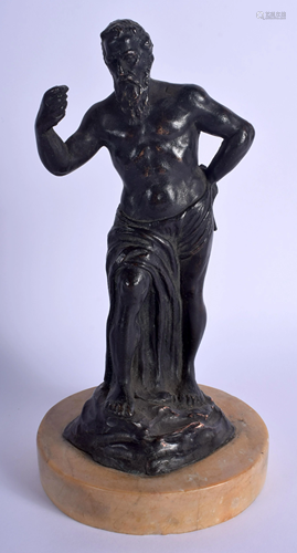 AN 18TH/19TH CENTURY EUROPEAN BRONZ…