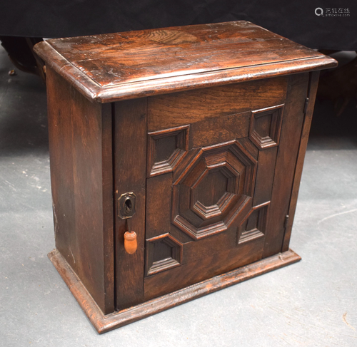 A 17TH/18TH CENTURY OAK KITCHEN CUPBOARD w…