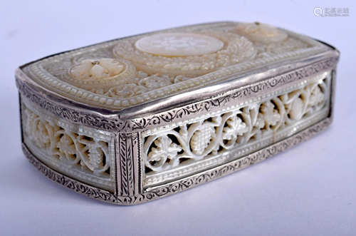 AN EARLY 19TH CENTURY FRENCH SILVER M…