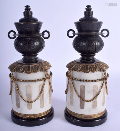 A RARE PAIR OF EARLY 19TH CENTURY FRENCH REV…