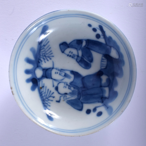 AN 18TH CENTURY CHINESE BLUE AND WHITE P…