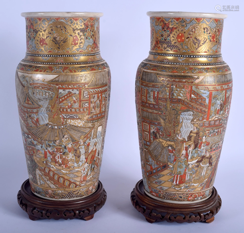 A PAIR OF 19TH CENTURY JAPANESE MEIJI PE…