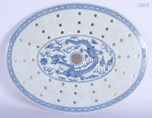 A RARE 19TH CENTURY CHINESE BLUE AND WHITE P…