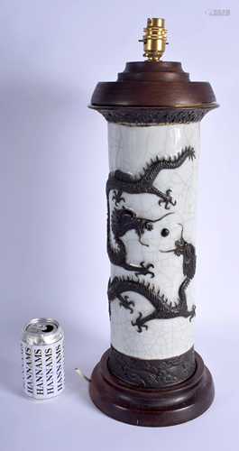 A LARGE 19TH CENTURY CHINESE CRACKLE …