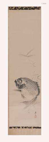 Shibata Zeshin Japanese, 1807-1891 Tai Fish