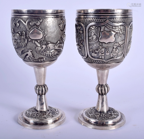 A FINE PAIR OF 19TH CENTURY CHINESE EXPORT S…