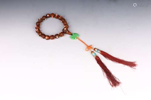 Chinese Amber String In Qing Dynasty