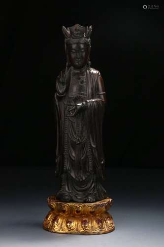 Chinese Old Collections Agalwood Guanyin