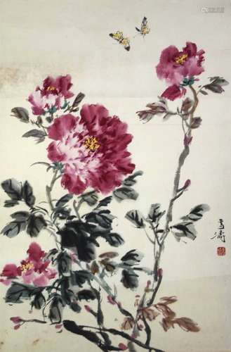 Chinese Wang Xuetao'S Painting