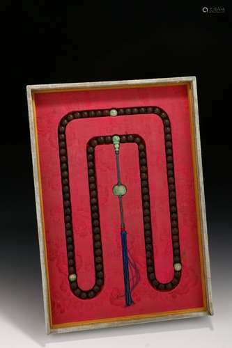 Chinese Agalwood String In Qing Dynasty