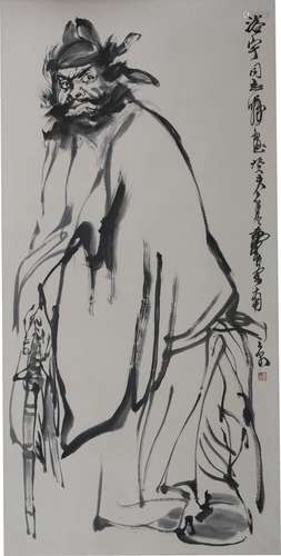 Chinese Huang Zhou'S Painting