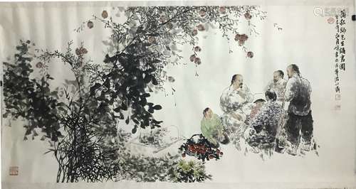 Chinese Wang Mingming'S Painting