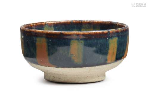 A RUSSET-SPLASHED BLACK-GLAZED BOWL, NORTHERN SONG / JIN DYNASTY