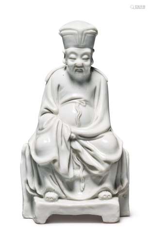 A 'DEHUA' FIGURE OF WENCHANG, 17TH CENTURY