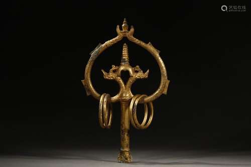 11 Scepter Head Ornament