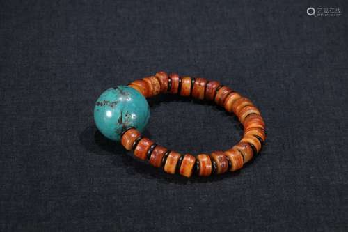 A Turquoise Stone Bracelet