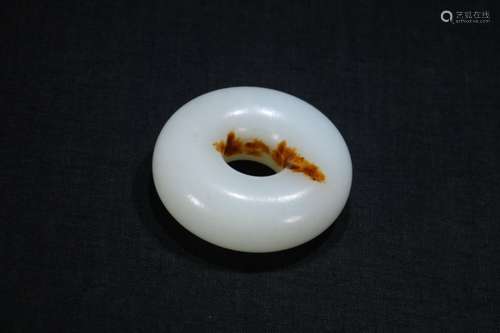 A Chinese Hetian Jade Pendant With Auspicious Meaning