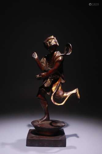 A Chinese Bronze Figure Ornament