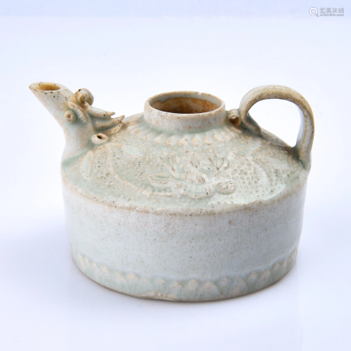 Chinese Porcelain Water Pot With Mark
