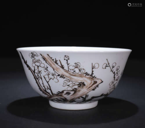 Qing dynasty famille-rose bowl