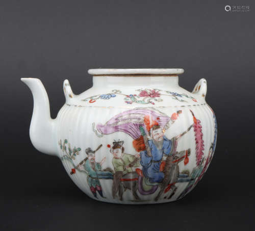 Qing dynasty Wu Cai  teapot