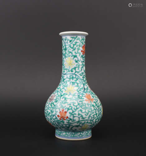 Qing dynasty Dou Cai vase