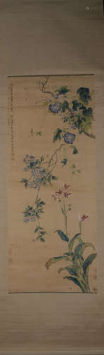 Qing dynasty Yun shouping's flower painting