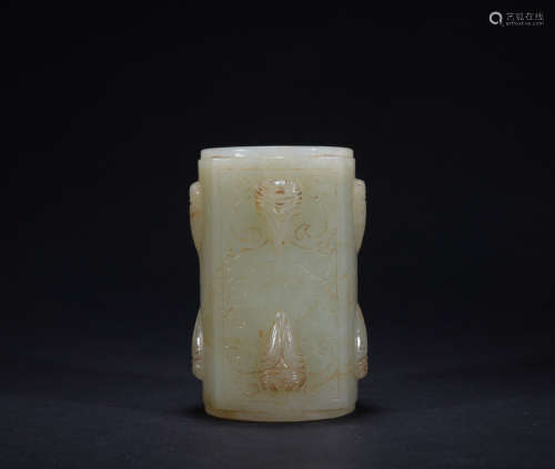 Qing dynasty jade Cong