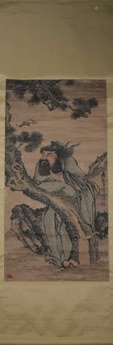 Qing dynasty Huang shen's figure painting