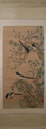 Emperor Huizong of Song Dynasty's flower and bird painting