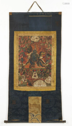 Arte Himalayana A thangka depicting Vajrapani …